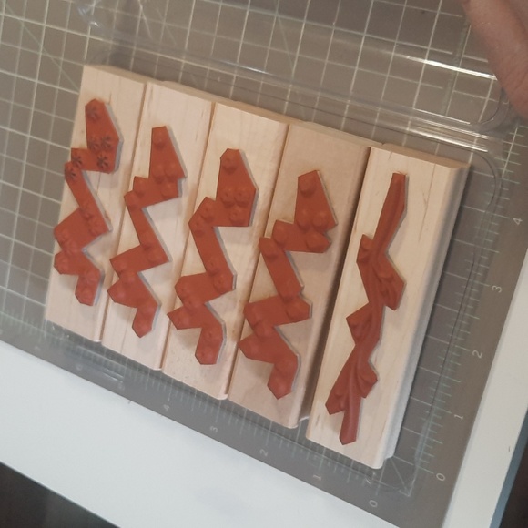 Just Vine rubber Stampin Up set - Picture 2 of 4